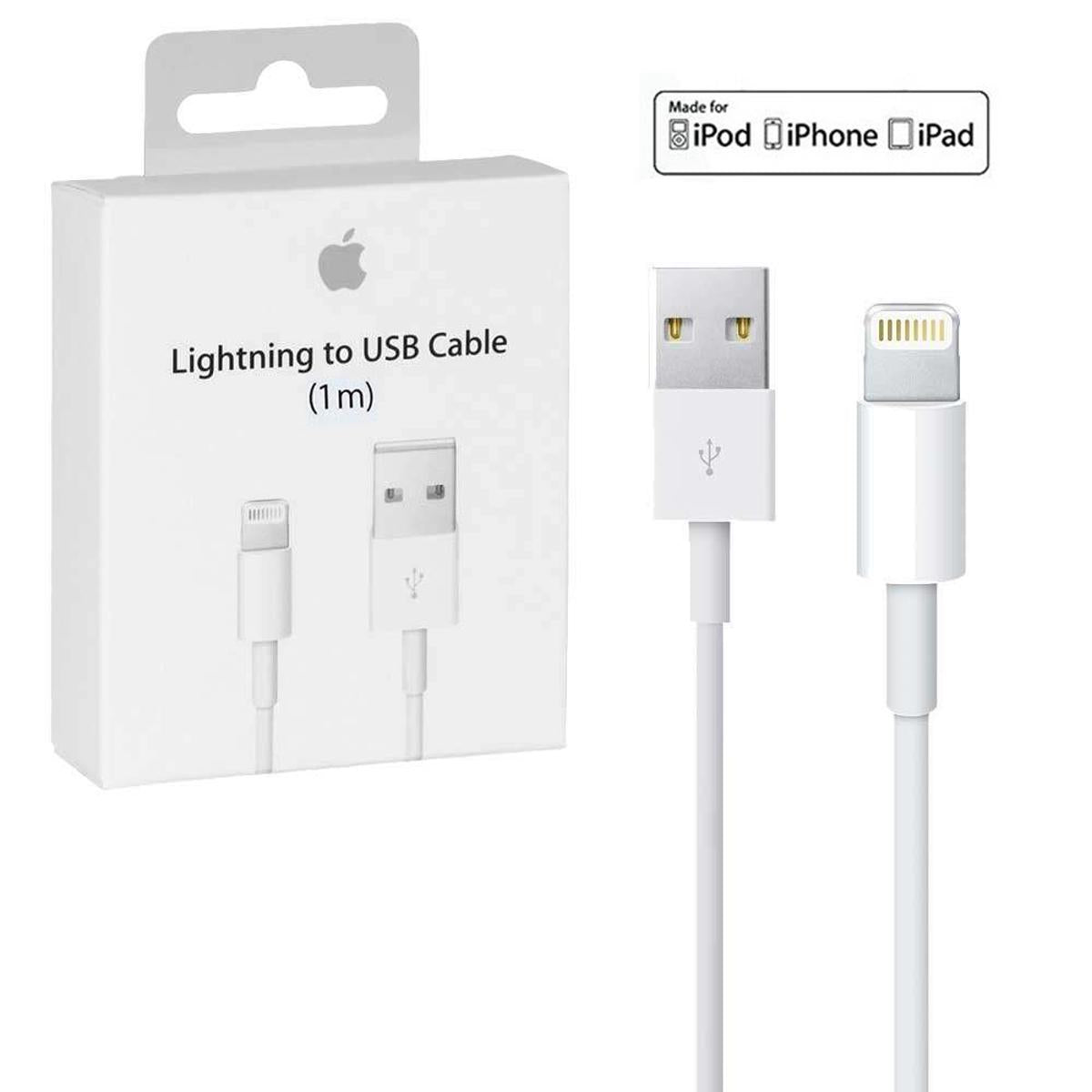 iPhone Apple Original USB Lightening Data Charging Cable for iPhones 1m