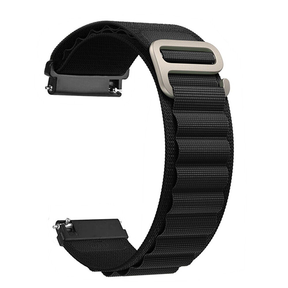 22mm Smartwatch Strap Alpine Loop Band fits to Galaxy Watch 46mm/ Gear S3/ Haylou RT3 / Amazfit GTR/ Huawei GT2 / 22mm Lugs Size