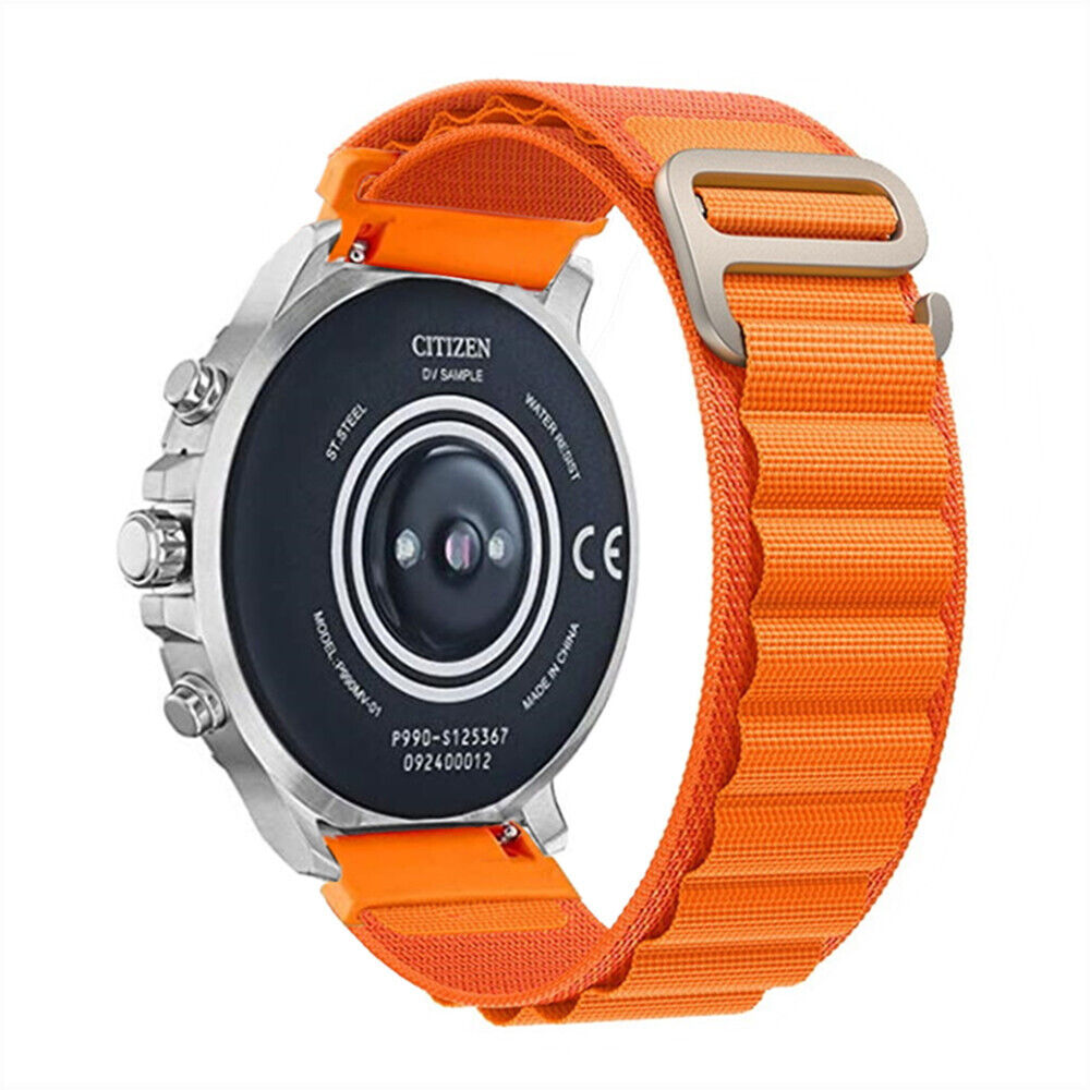 22mm Smartwatch Strap Alpine Loop Band fits to Galaxy Watch 46mm/ Gear S3/ Haylou RT3 / Amazfit GTR/ Huawei GT2 / 22mm Lugs Size