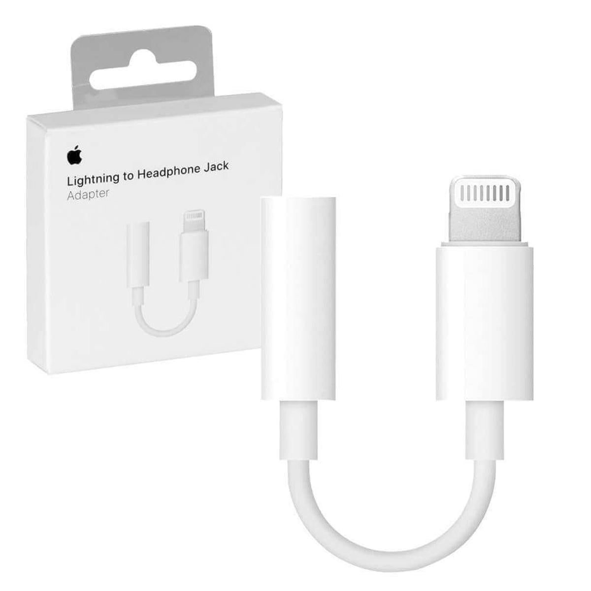 Apple iPhone Original Aux Audio Converter Lightning To 3.5 mm Headphone Handsfree Adapter for iPhones