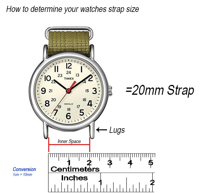 20mm Alpine Loop Watch Strap Band For / Active watch / Samsung watch 4/5/6 Haylou Rs4 / Mibro Lite & other 20mm Watches