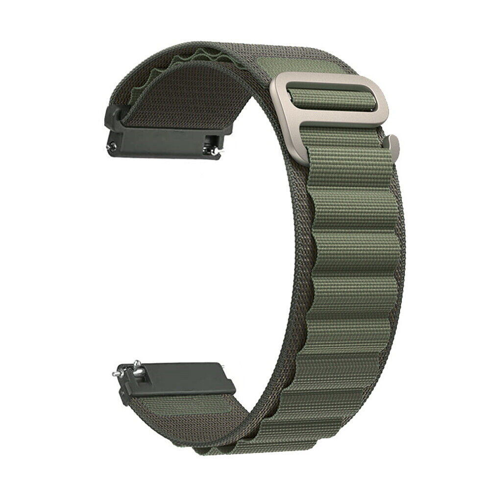 22mm Smartwatch Strap Alpine Loop Band fits to Galaxy Watch 46mm/ Gear S3/ Haylou RT3 / Amazfit GTR/ Huawei GT2 / 22mm Lugs Size