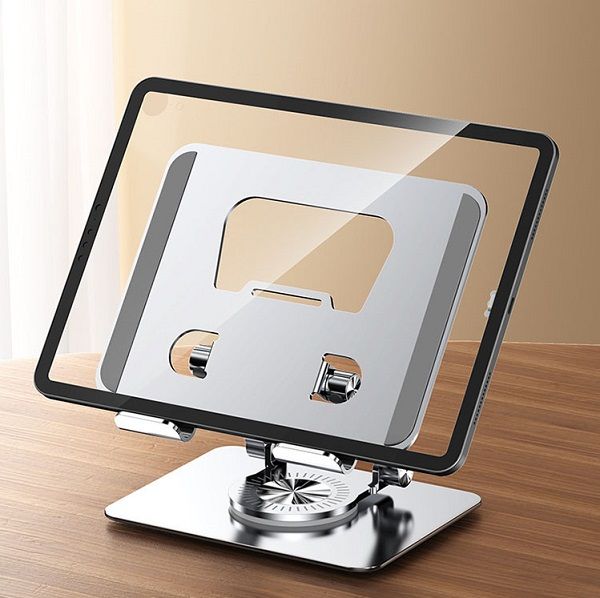 Tablet iPad Stand Rotating Aluminum 360° Tablet Rotary Support (Not for Laptops)