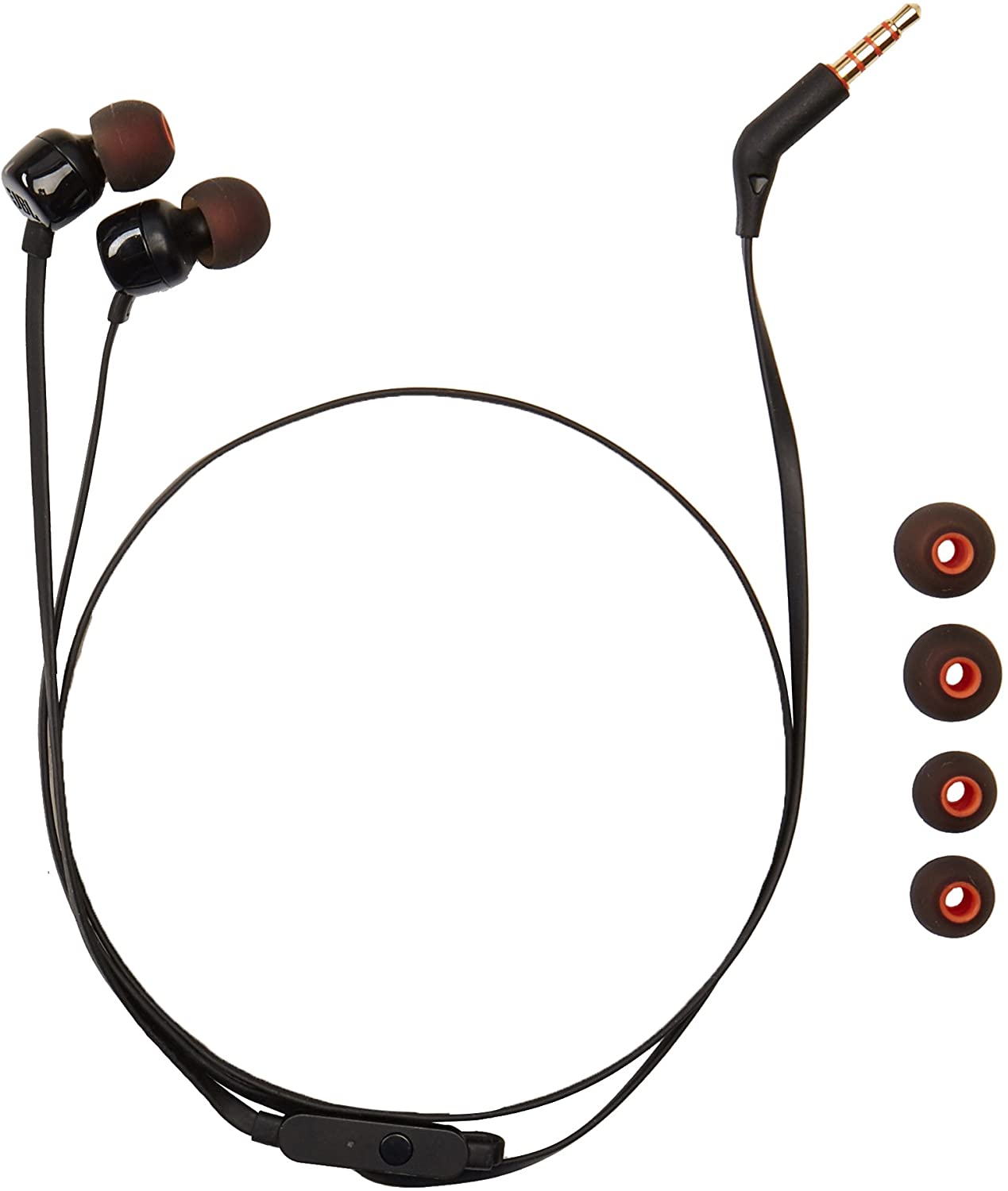 JBL T110 In Ear Wired Headphones Hands-free Original 3.5mm Pin